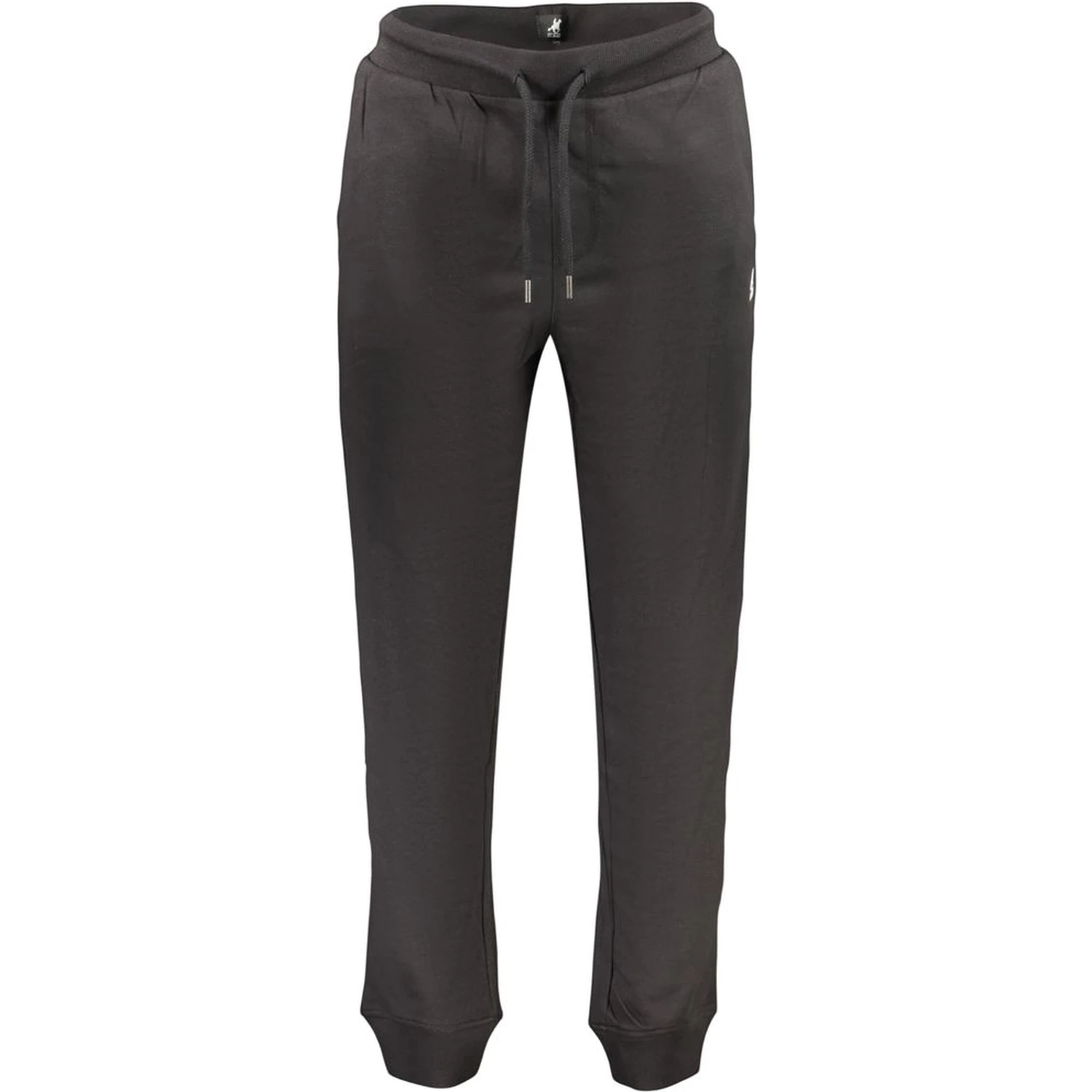 Black Cotton Mens Sweatpants