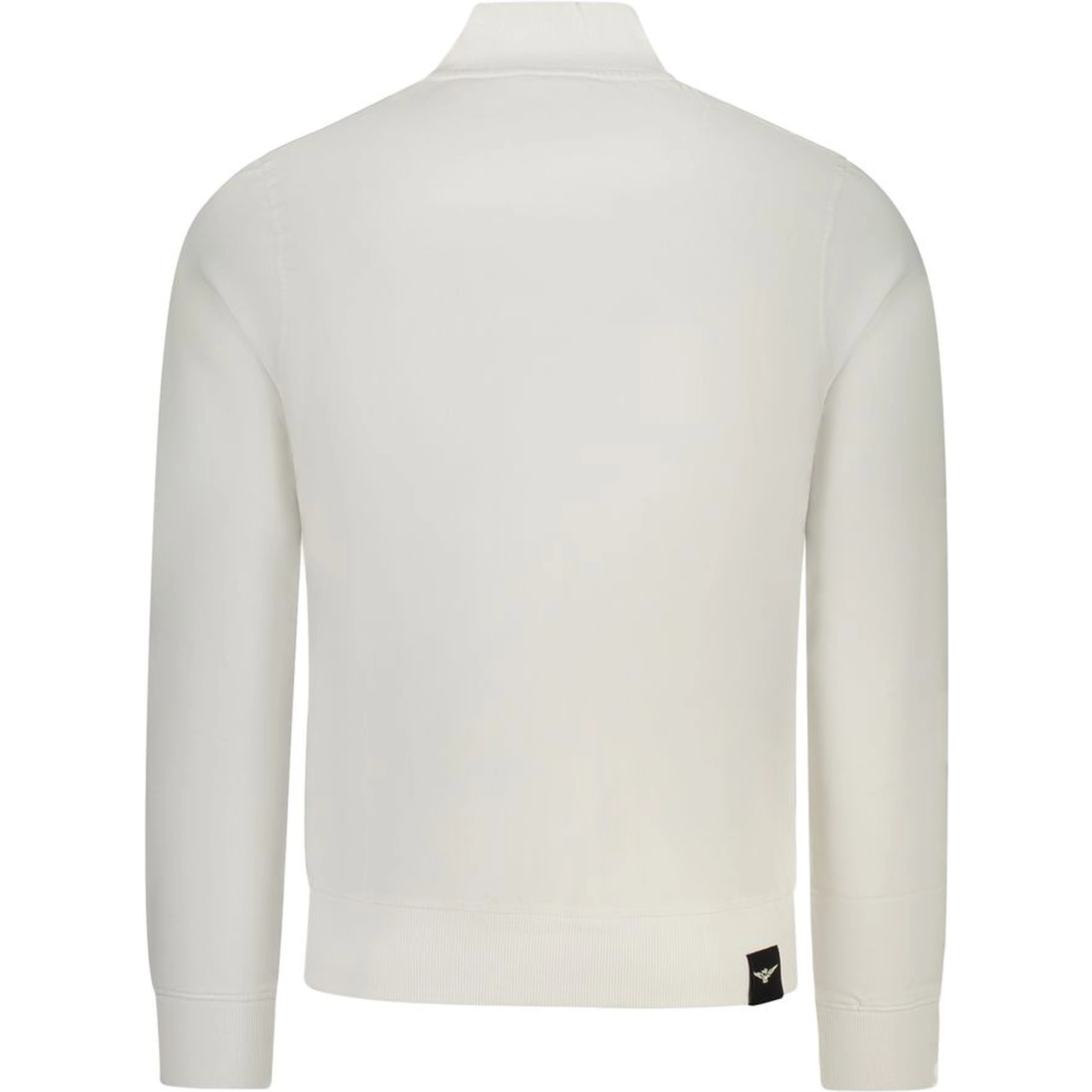 White Cotton Men's Sweatshirt