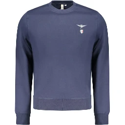 Blu Cotton Men Sweatshirt