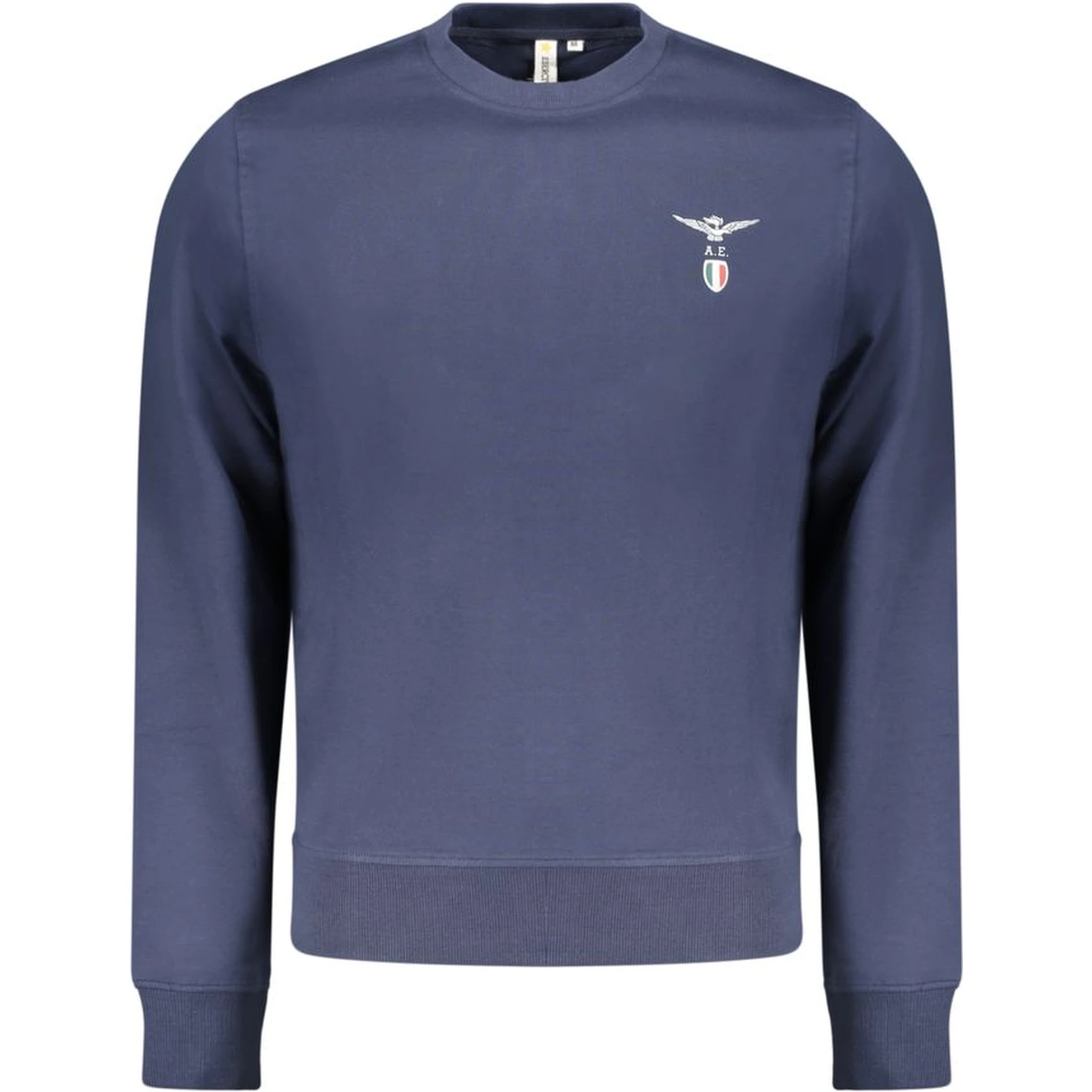 Blu Cotton Men Sweatshirt