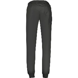 Black Cotton Men's Sweatpant