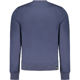 Blu Cotton Men Sweatshirt