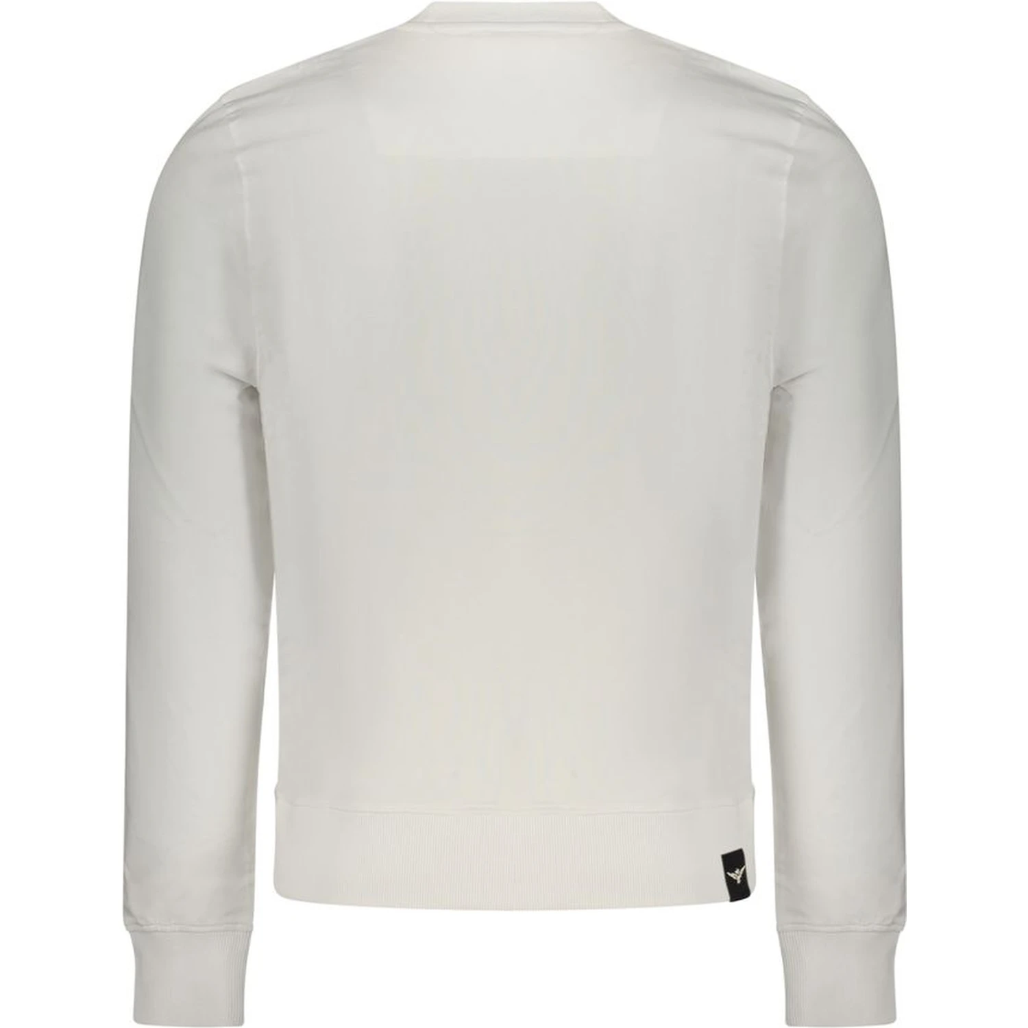 White Cotton Men's Sweatshirt