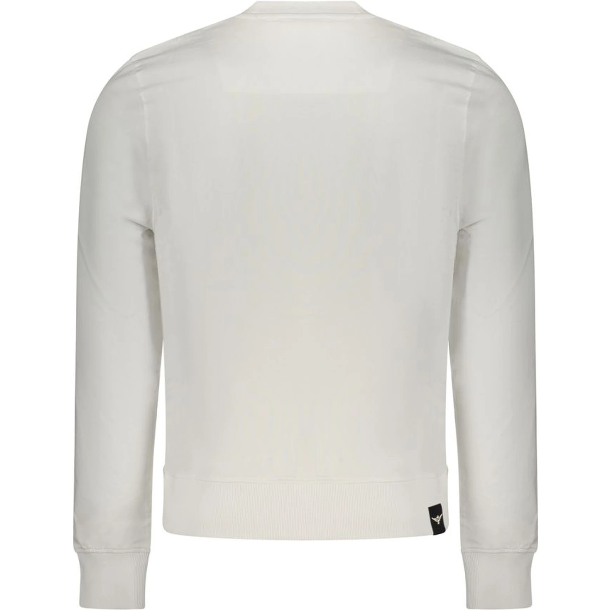 White Cotton Men's Sweatshirt