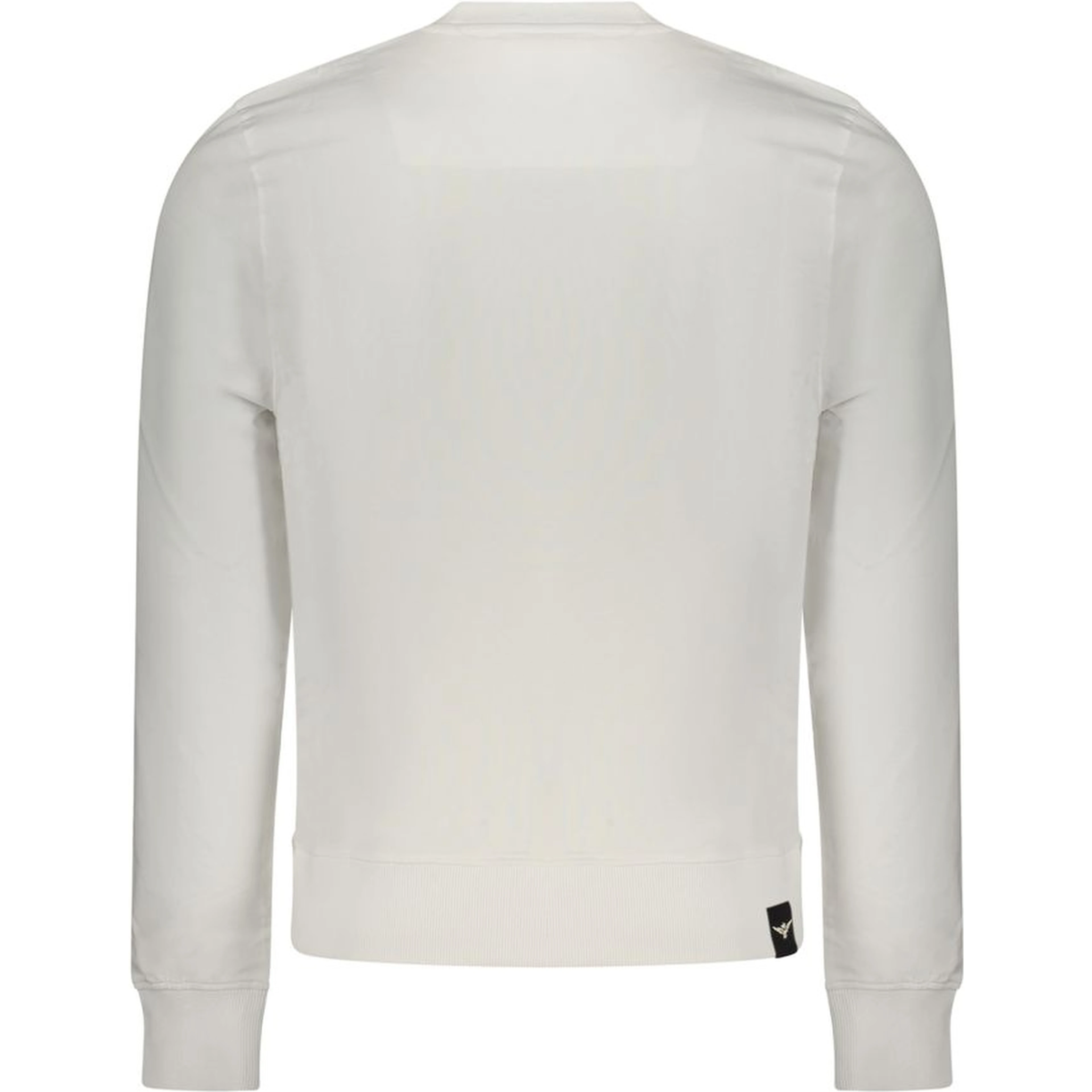 White Cotton Men's Sweatshirt