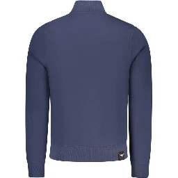 Blu Cotton Men Sweatshirt