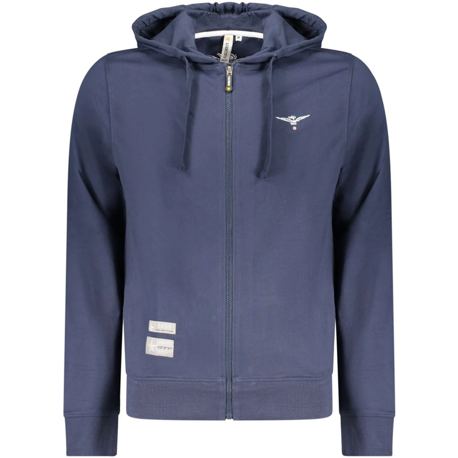Blue Cotton Men's Sweatshirt