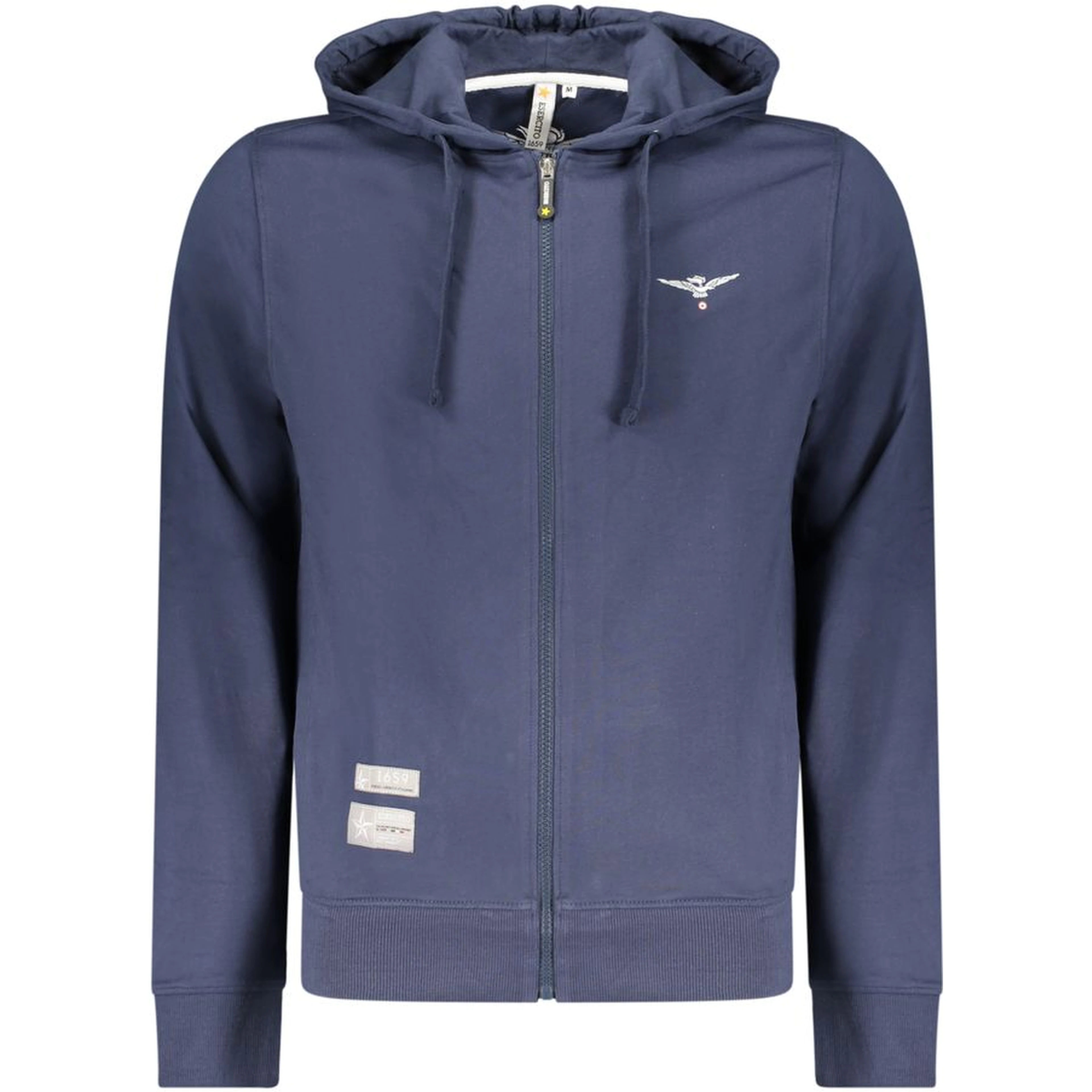 Blue Cotton Men's Sweatshirt