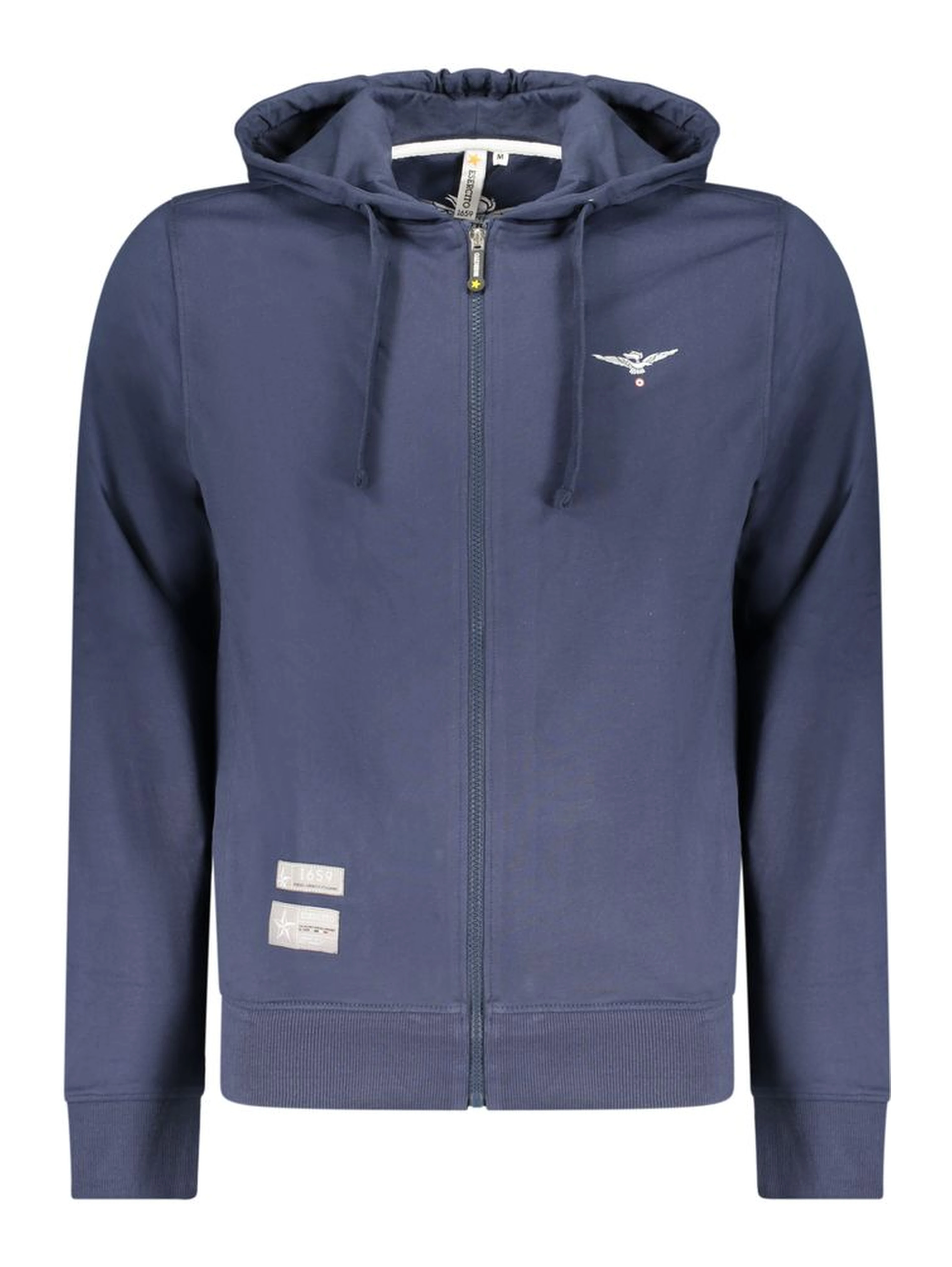 Blue Cotton Men's Sweatshirt