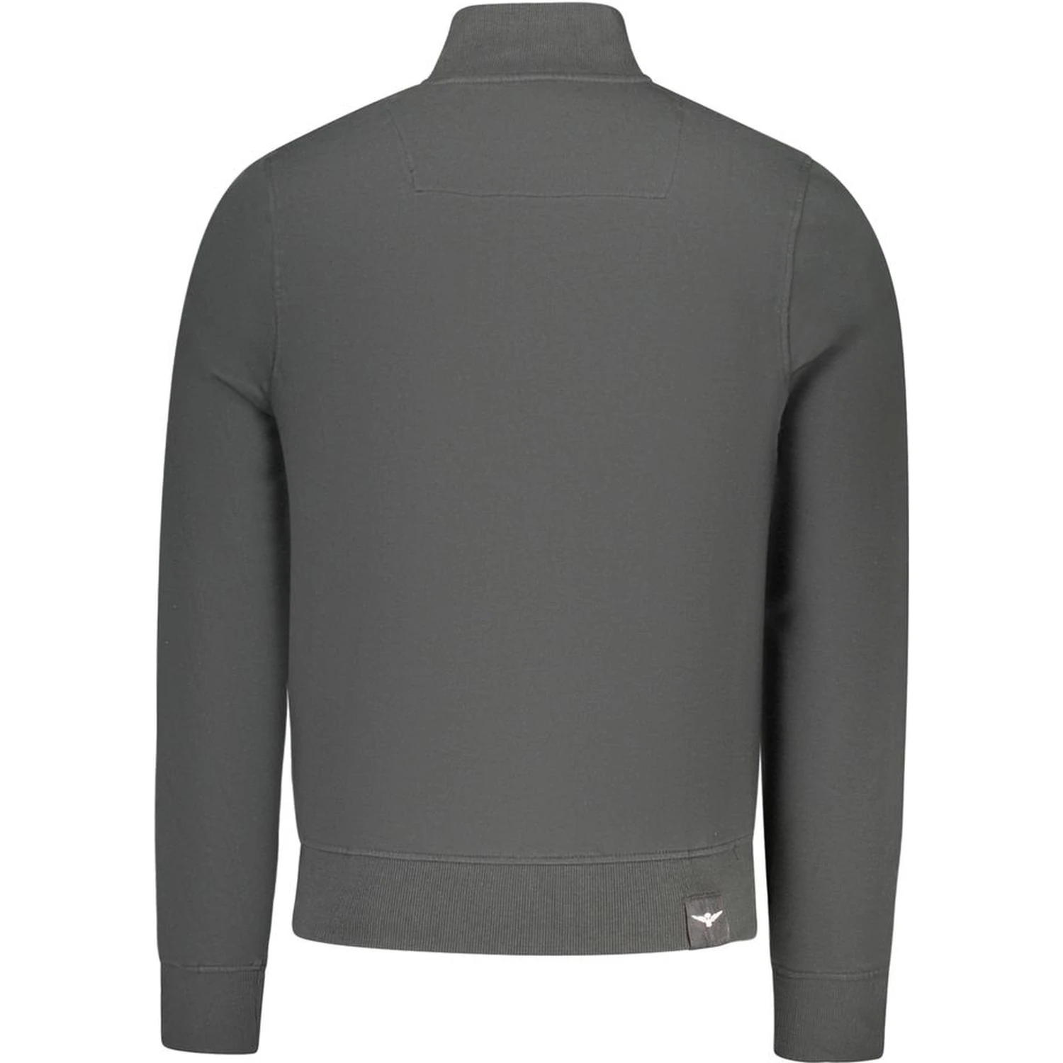 Black Cotton Men's Sweatshirt
