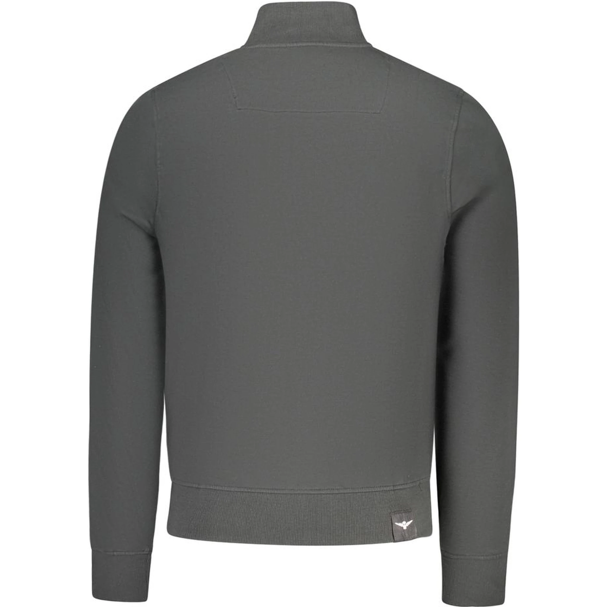 Black Cotton Men's Sweatshirt