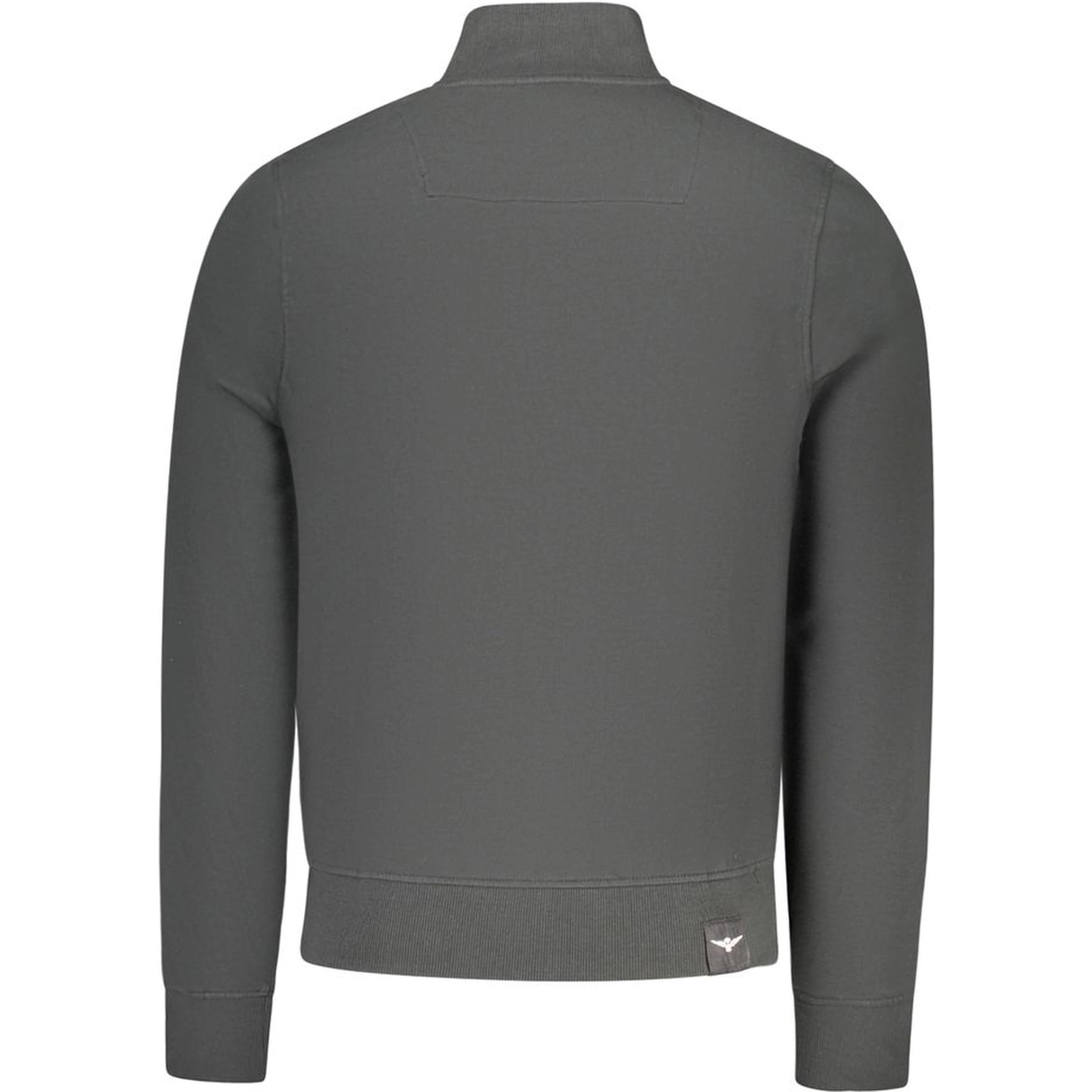 Black Cotton Men's Sweatshirt
