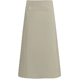 Bicolor Cotton Skirt