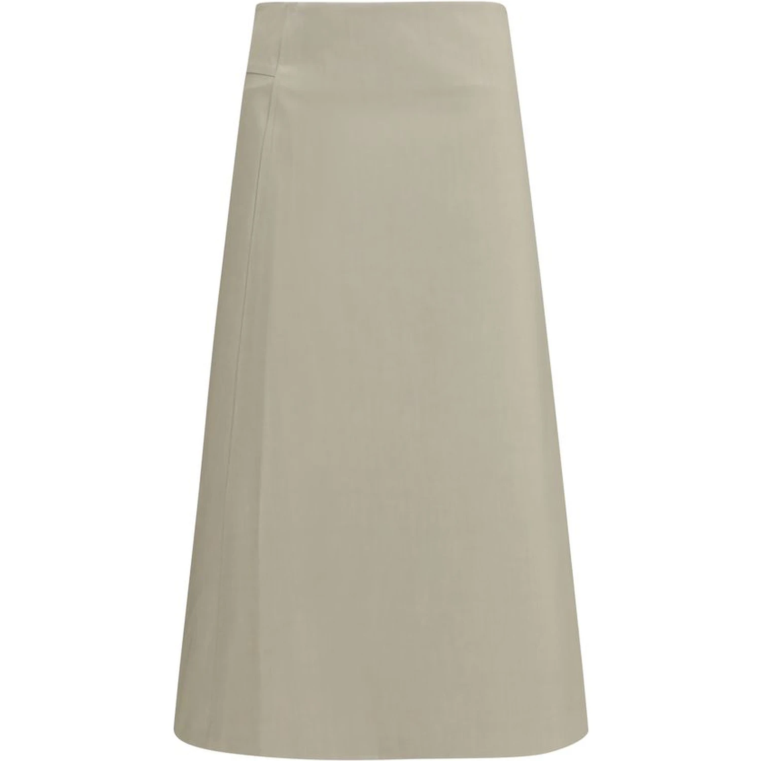 Bicolor Cotton Skirt