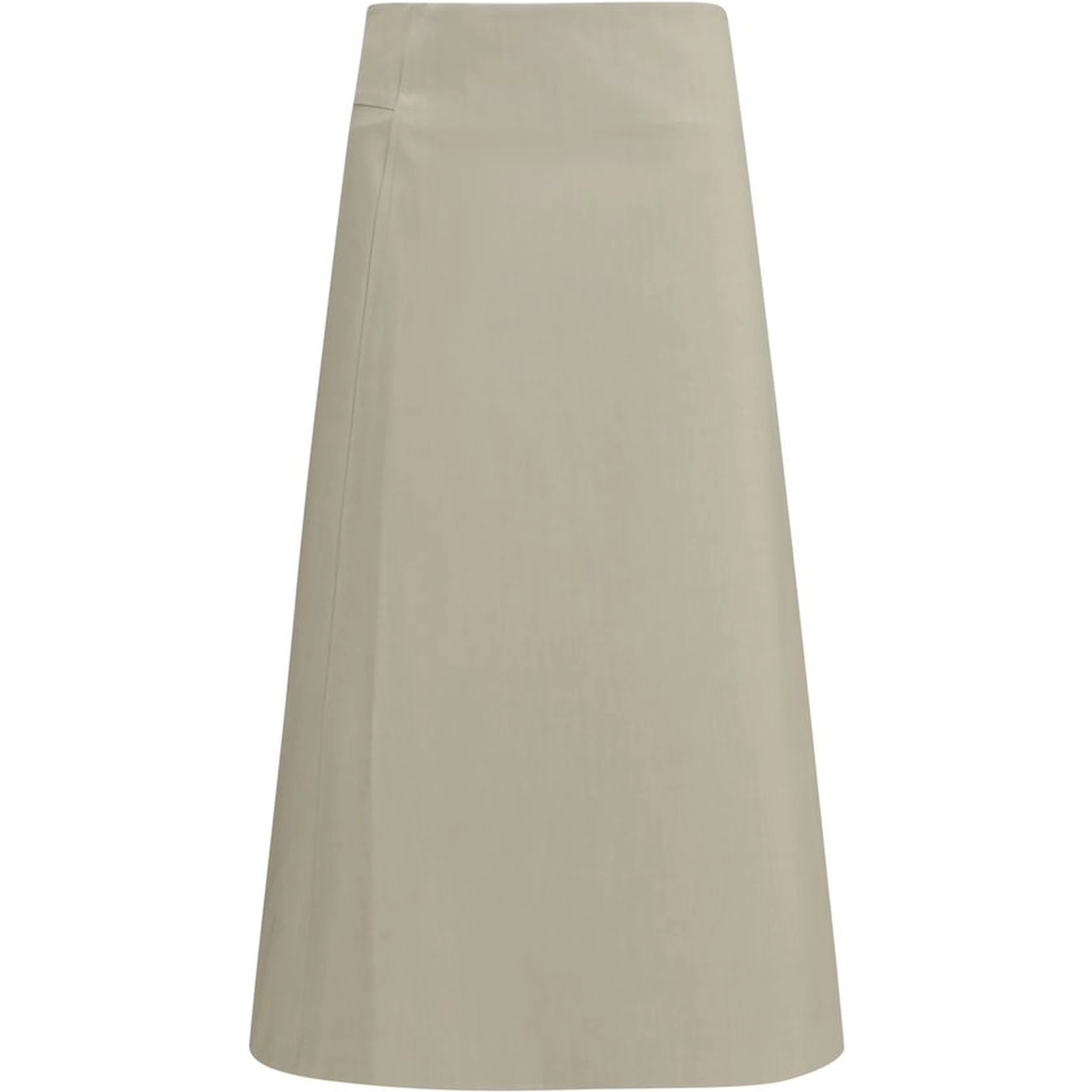 Bicolor Cotton Skirt