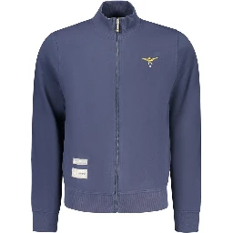 Blue Cotton Men's Sweatshirt