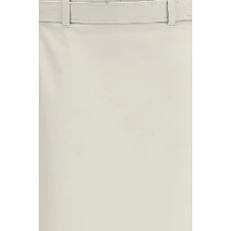 Gray Cotton Long Skirt