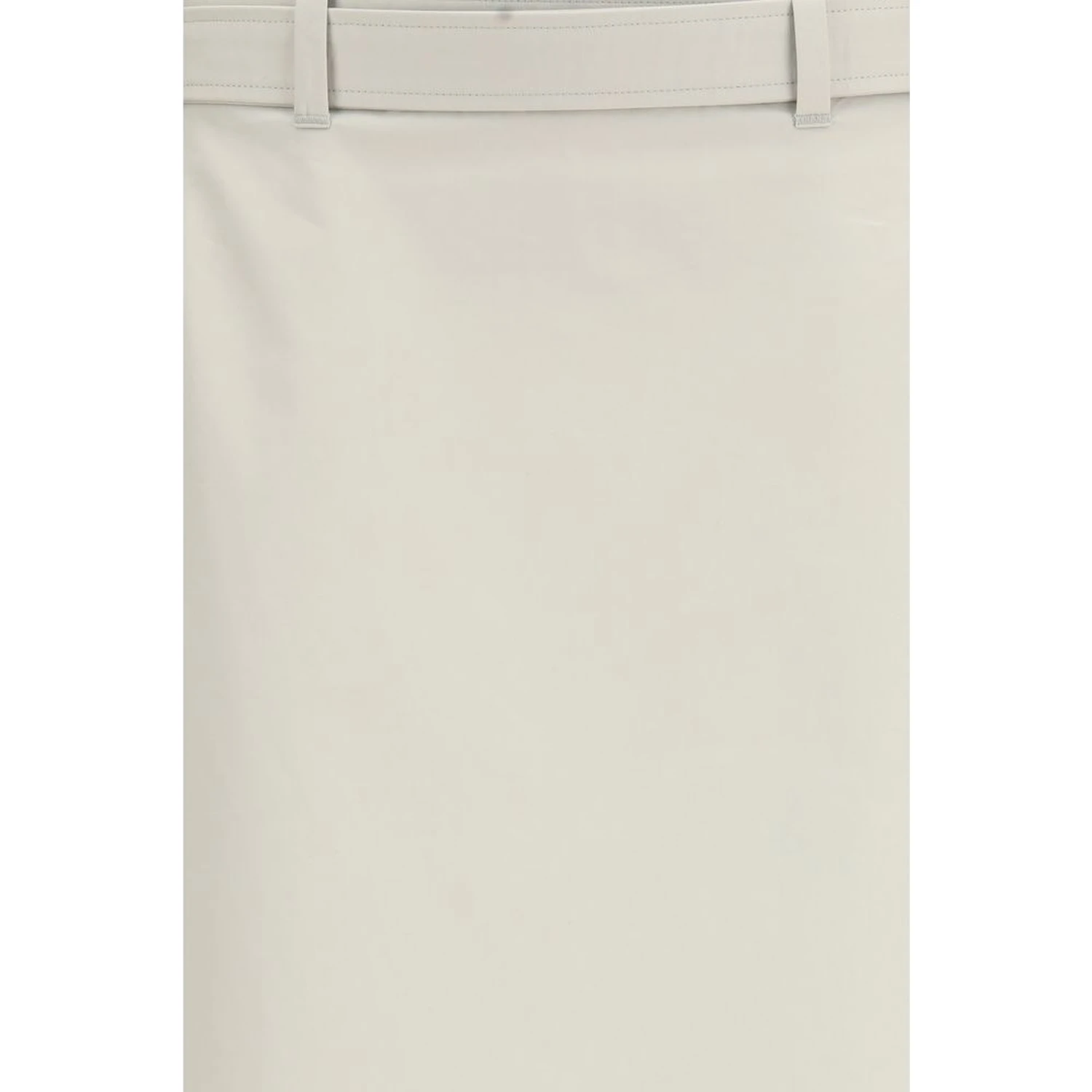 Gray Cotton Long Skirt