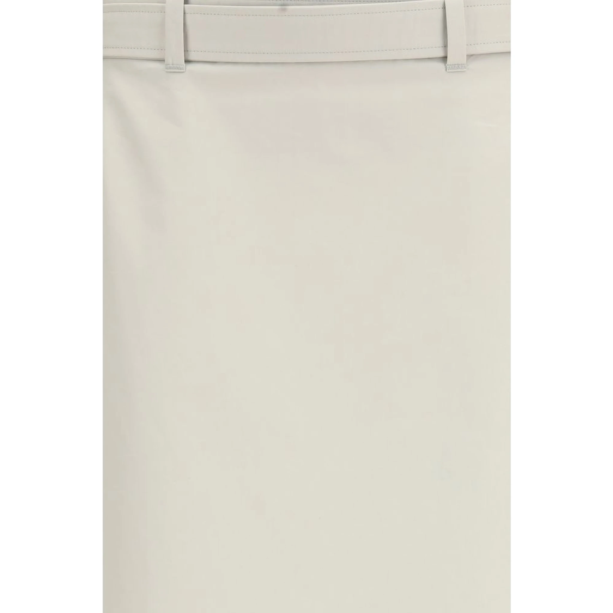 Gray Cotton Long Skirt