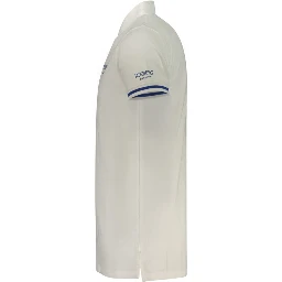 White Cotton Men's Polo Shirt