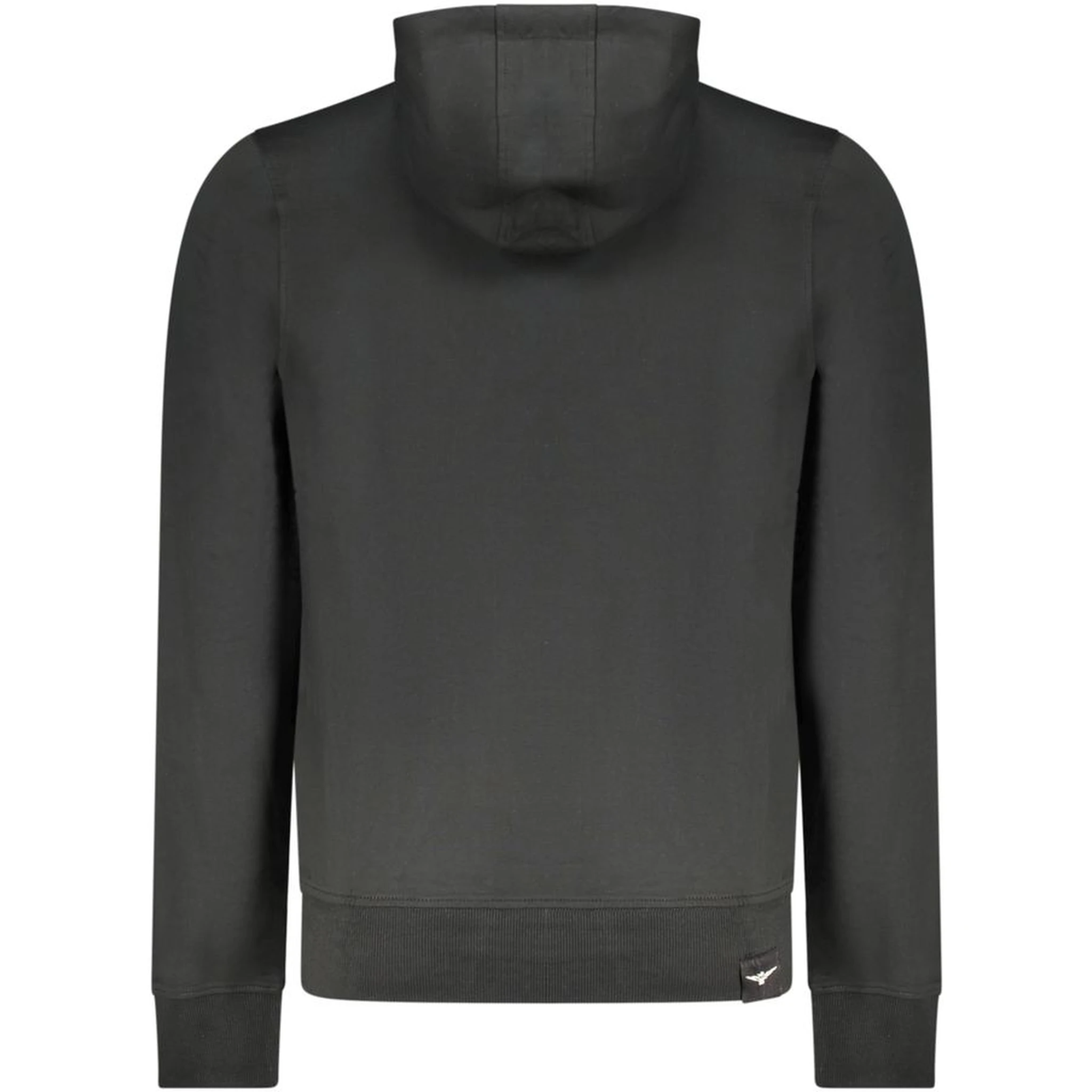 Black Cotton Men's Sweatshirt