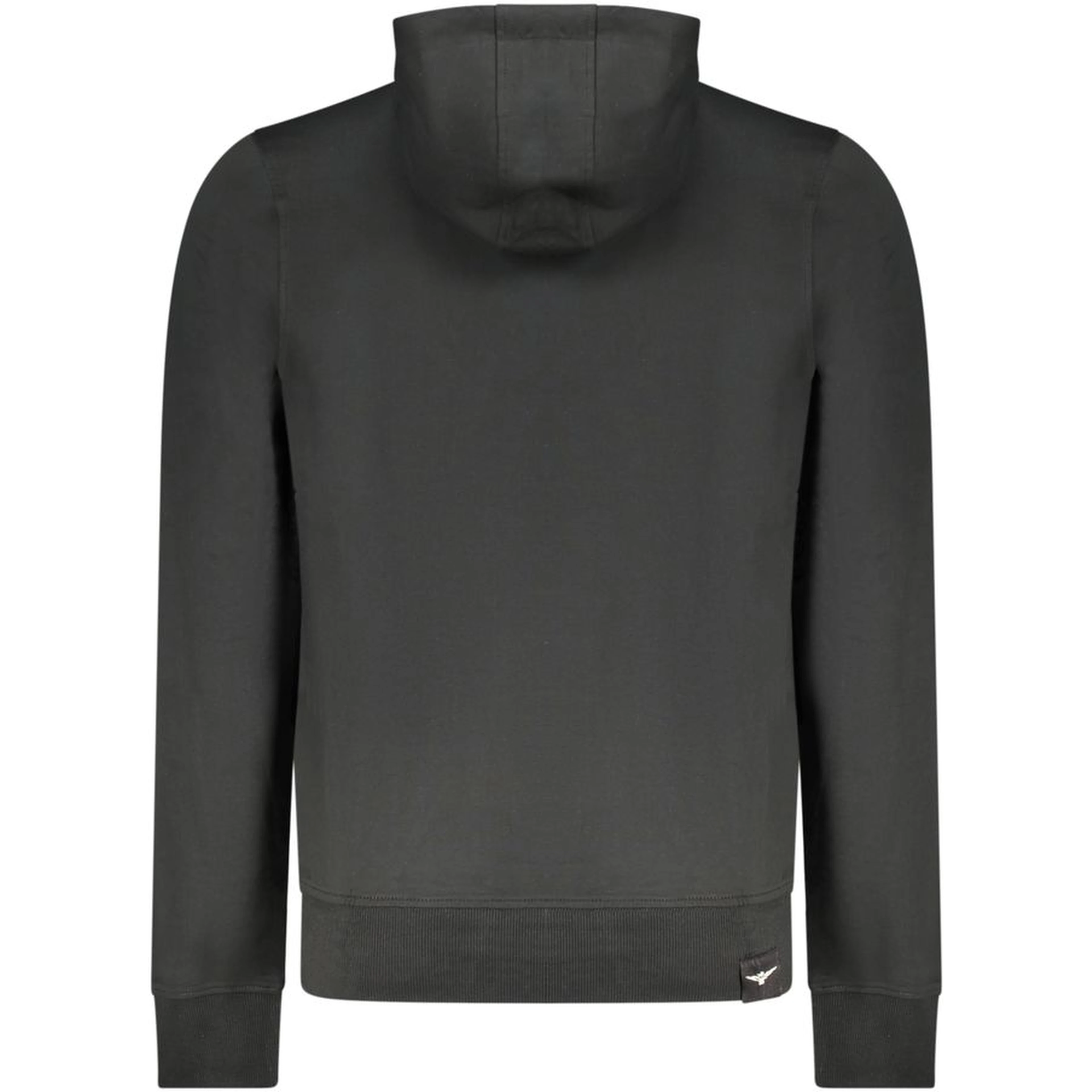 Black Cotton Men's Sweatshirt