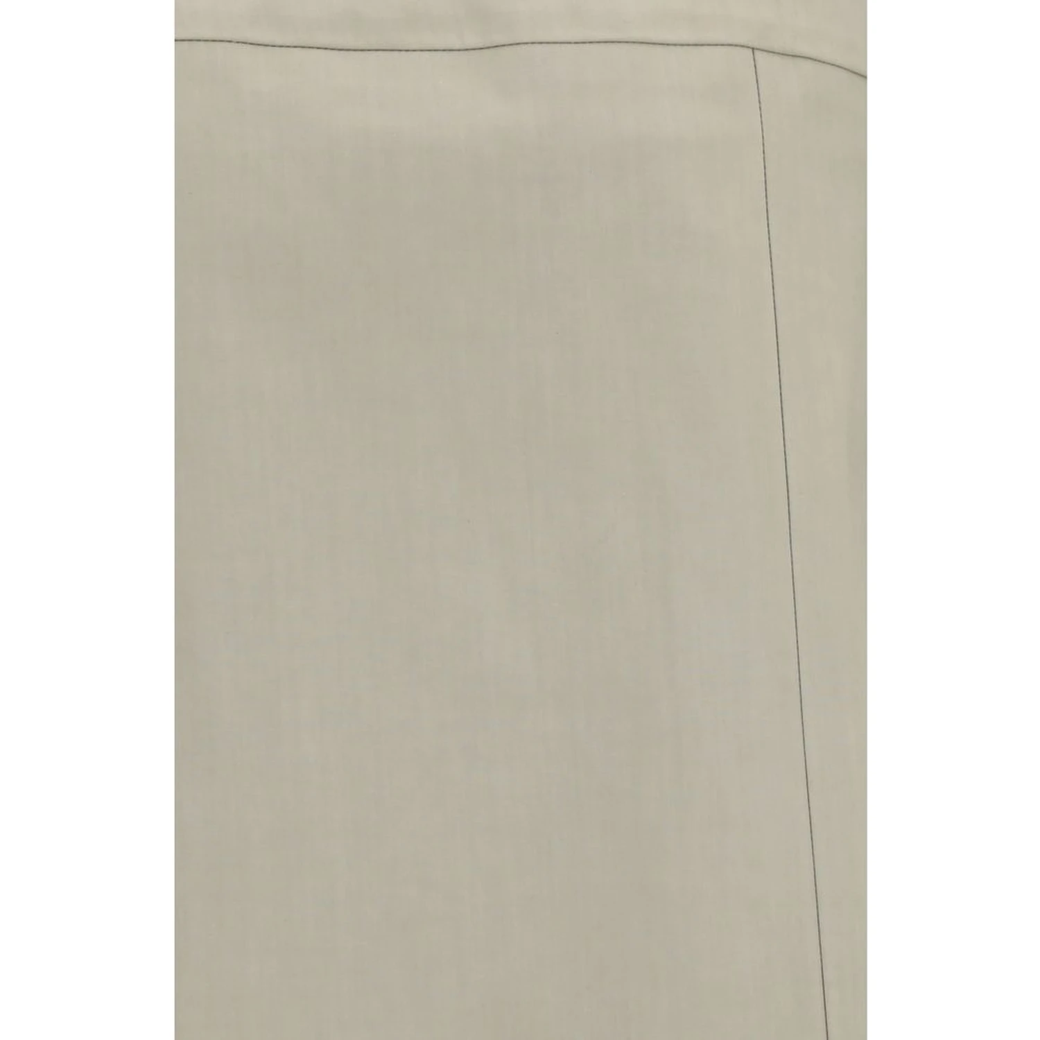 Bicolor Cotton Skirt