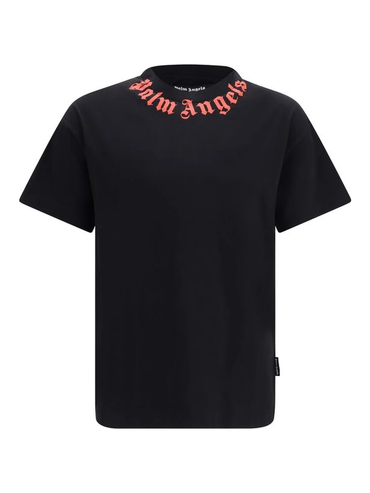 Black Cotton T-Shirt