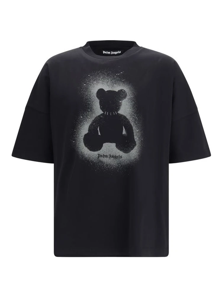 Black Cotton T-Shirt