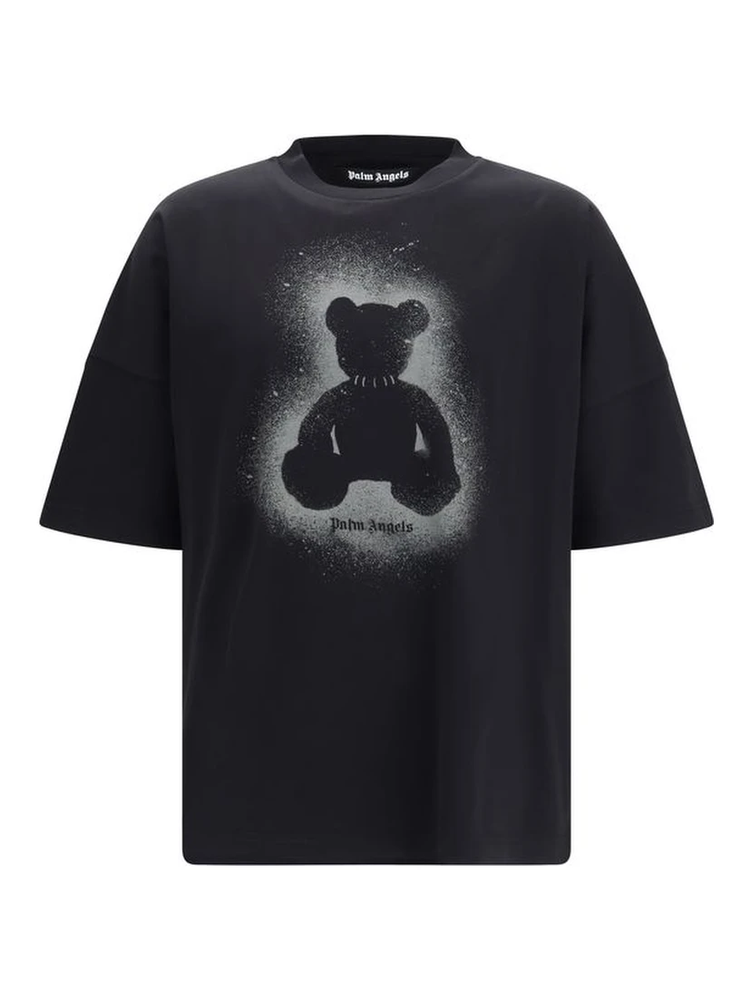 Black Cotton T-Shirt