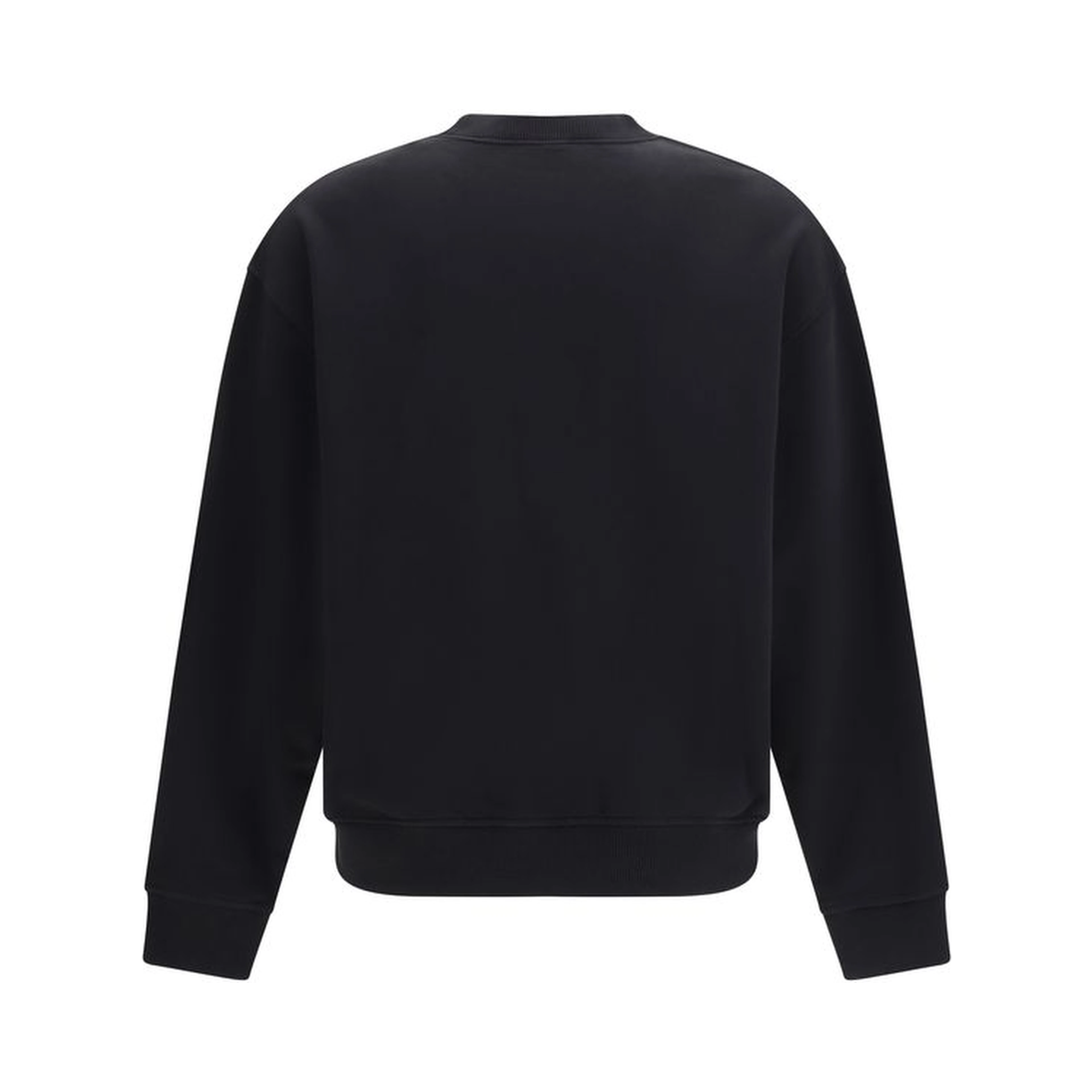 Black Cotton Sweatshirt