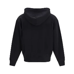 Black Cotton Sweatshirt
