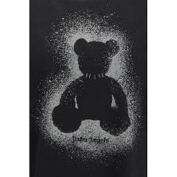 تيشيرت قطني أسود