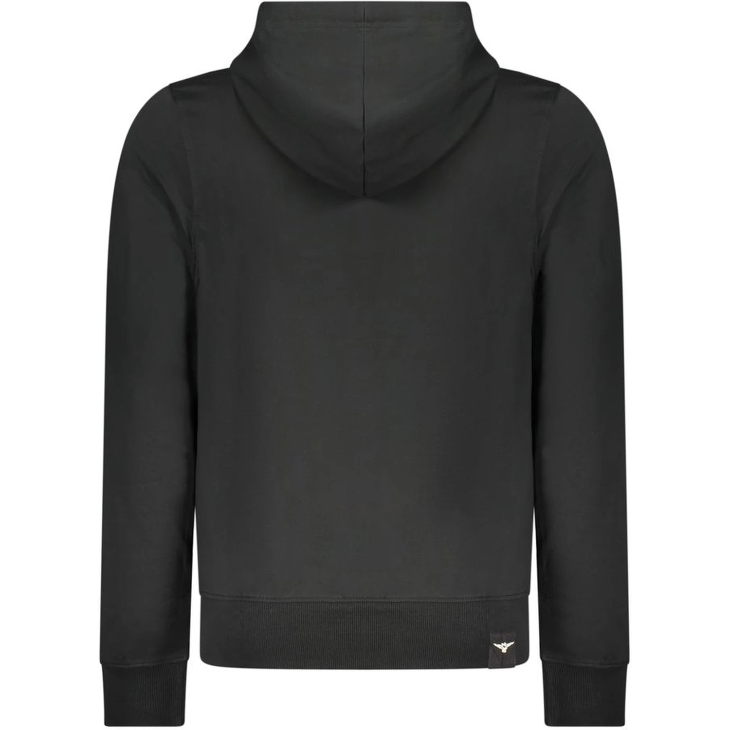 Black Cotton Men's Sweatshirt
