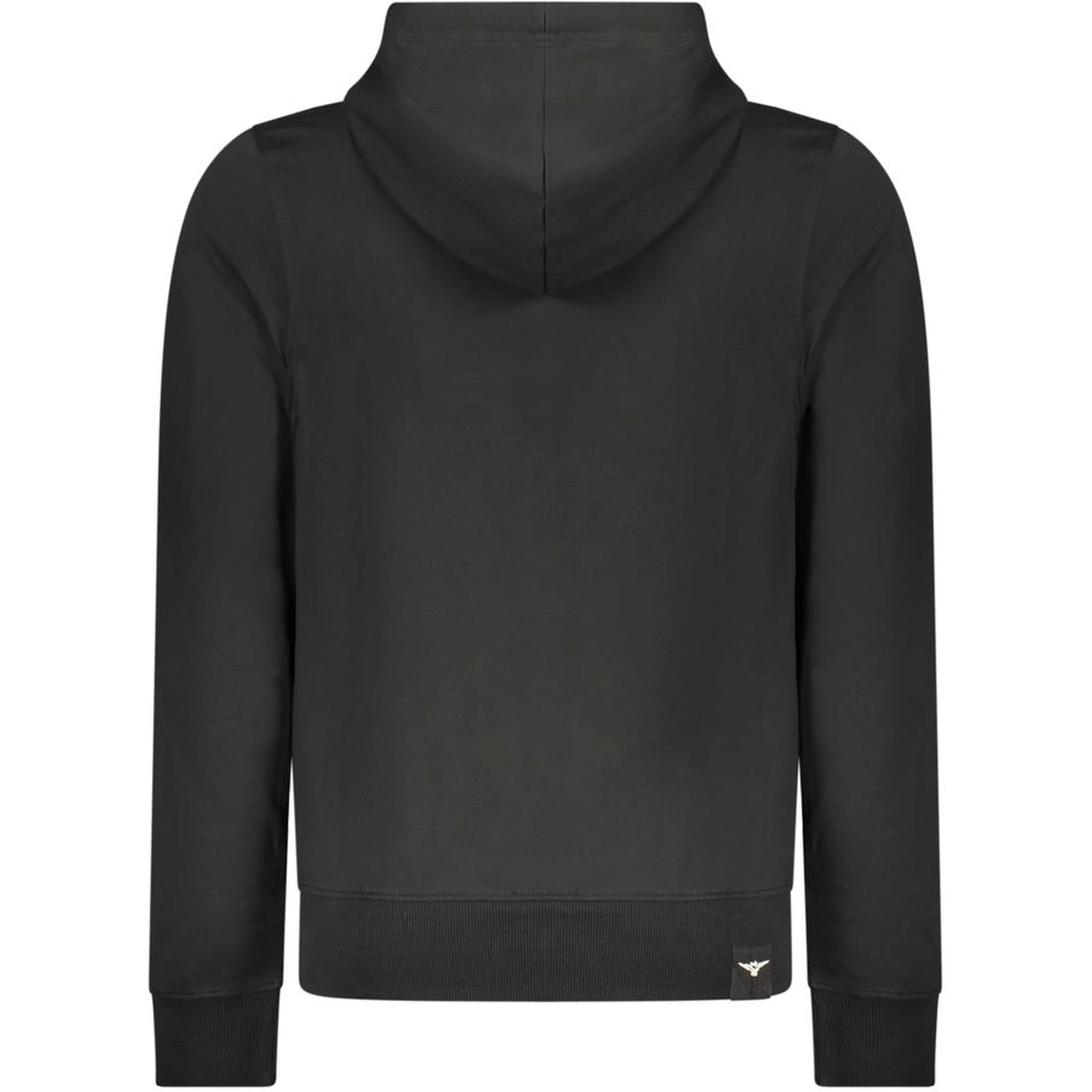 Black Cotton Men's Sweatshirt