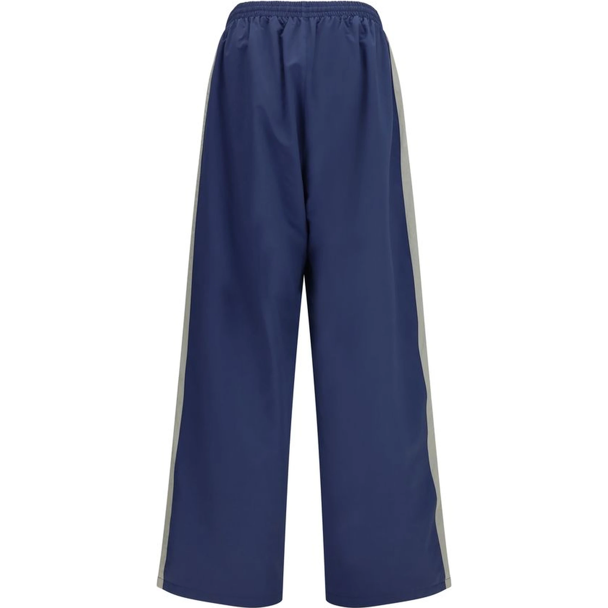 Blue Polyester Joggers (Workout Pants)