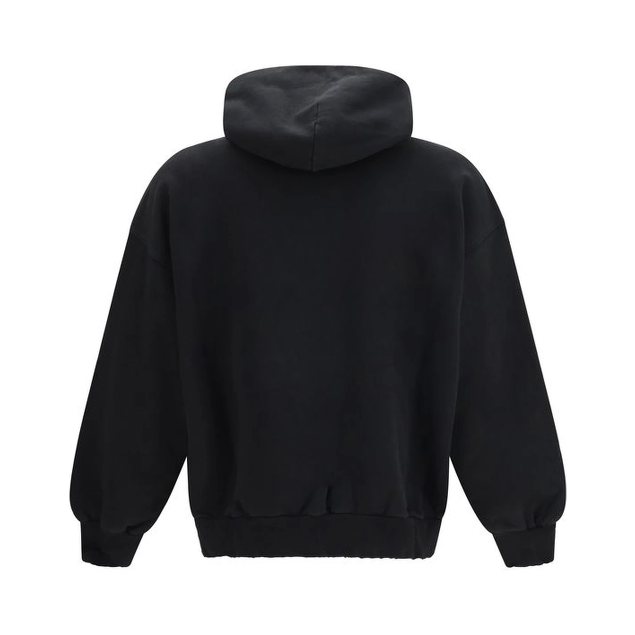 Black Cotton Sweatshirt