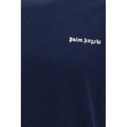 تيشيرت قطني أزرق