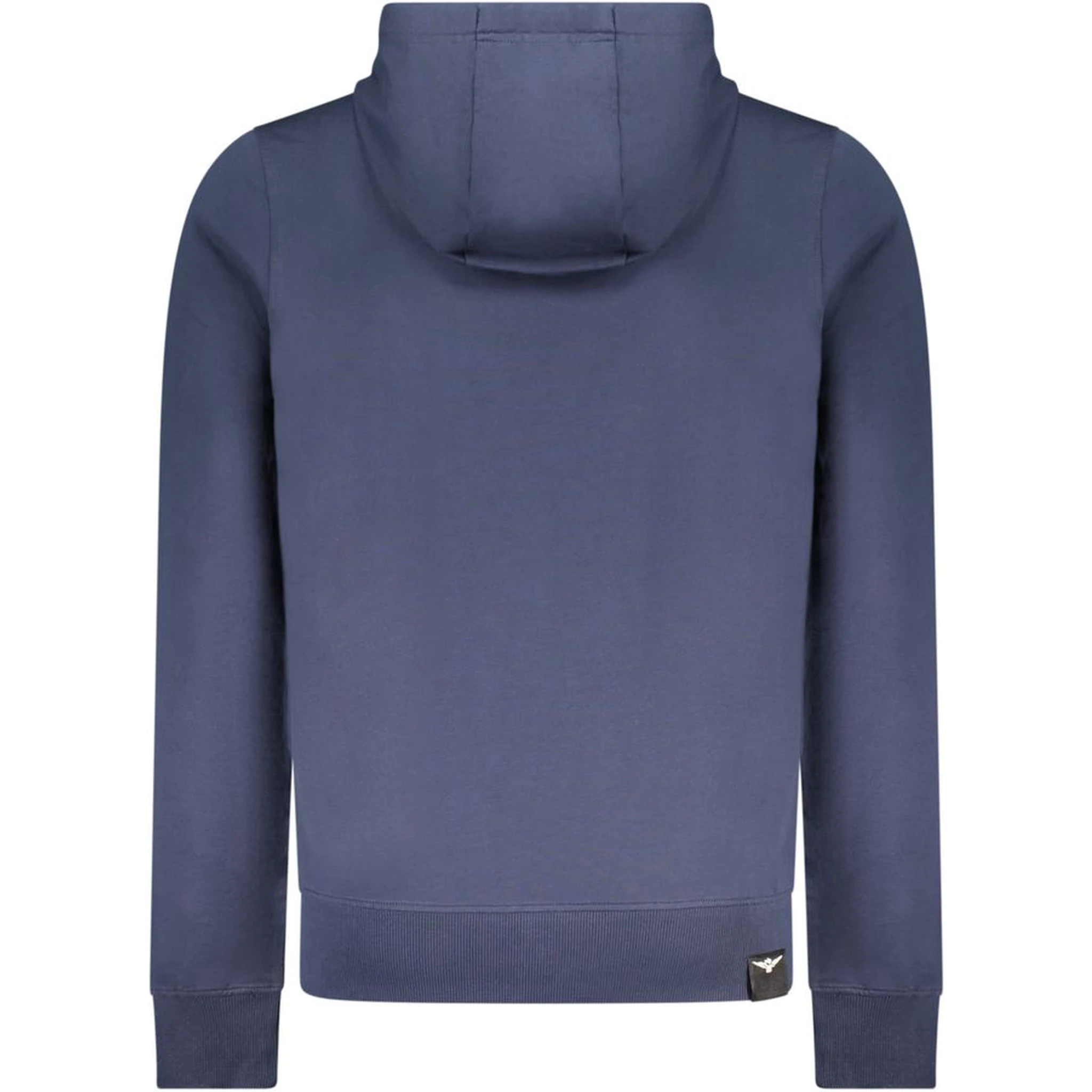 Blue Cotton Men Sweatshirt