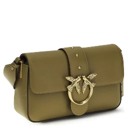 Bicolor Calf Leather Bos Taurus Shoulder Bag