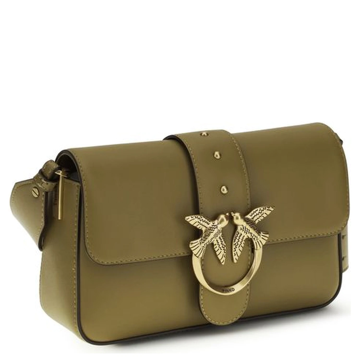 Bicolor Calf Leather Bos Taurus Shoulder Bag