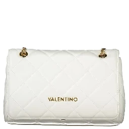 Bianco Polyurethane Women Shoulder Bag