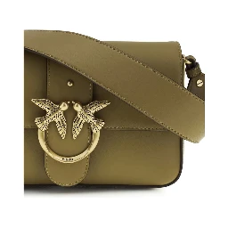 Bicolor Calf Leather Bos Taurus Shoulder Bag