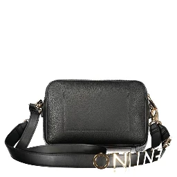 Black Polyurethane Women Handbag