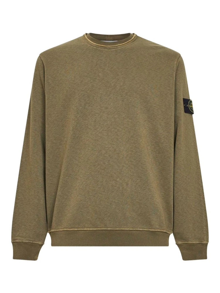 Stone Island Sweaters Green