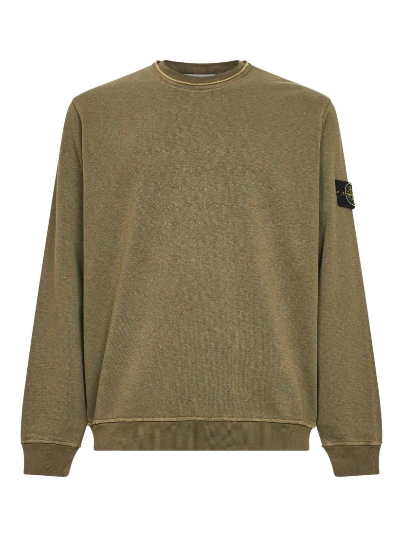 Stone Island Sweaters Green