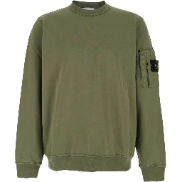Stone Island Sweaters Green