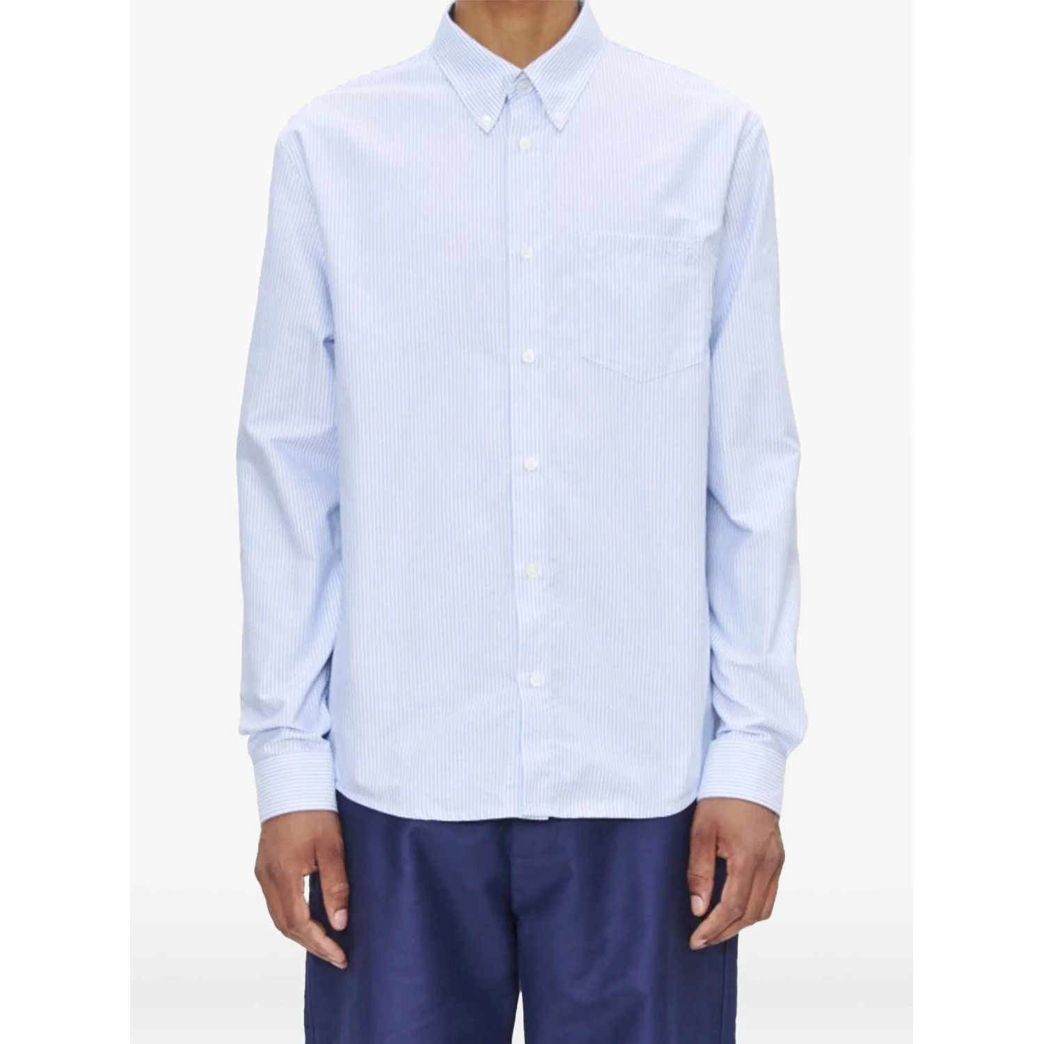 A.P.C. Shirts Clear Blue