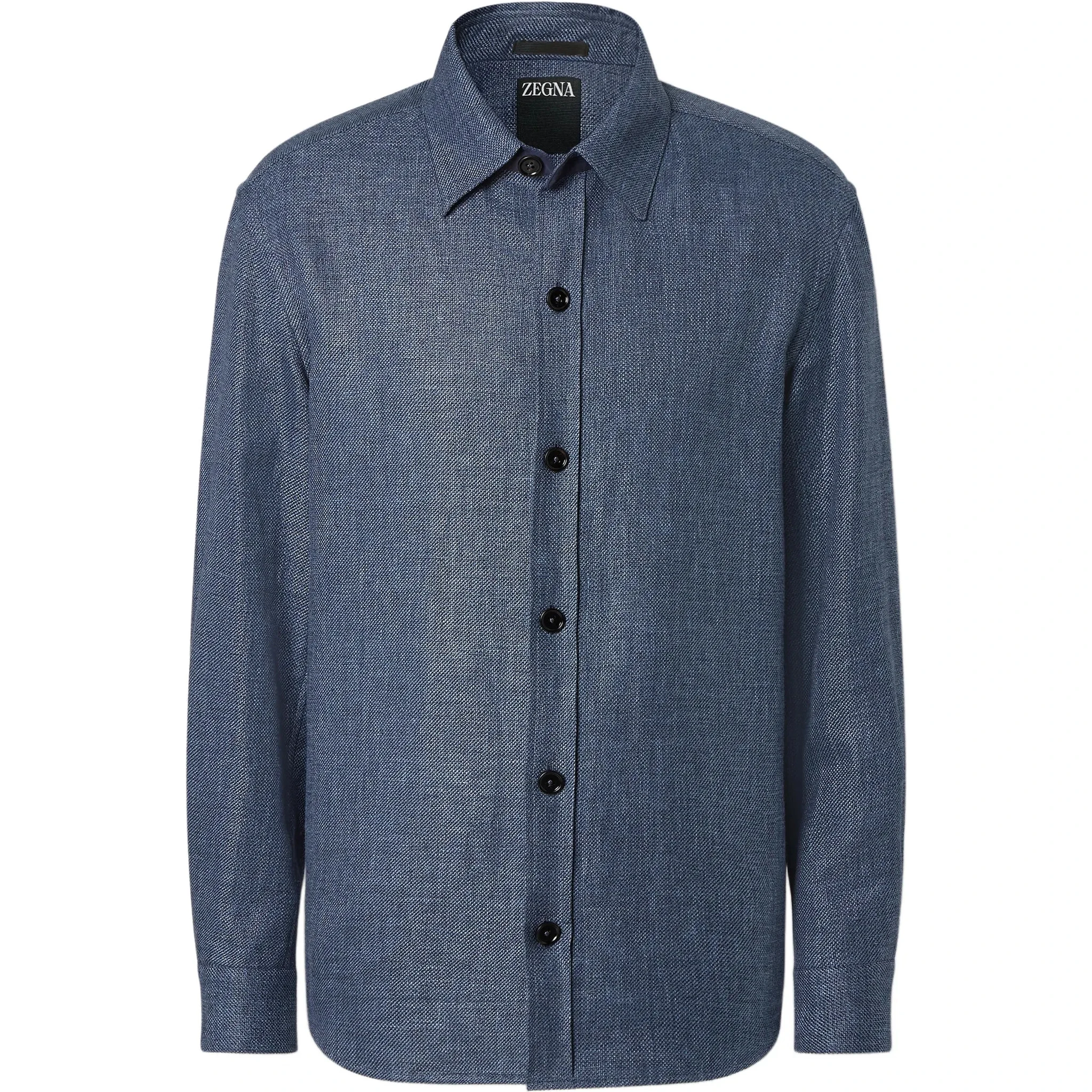 ZEGNA Shirts Blue