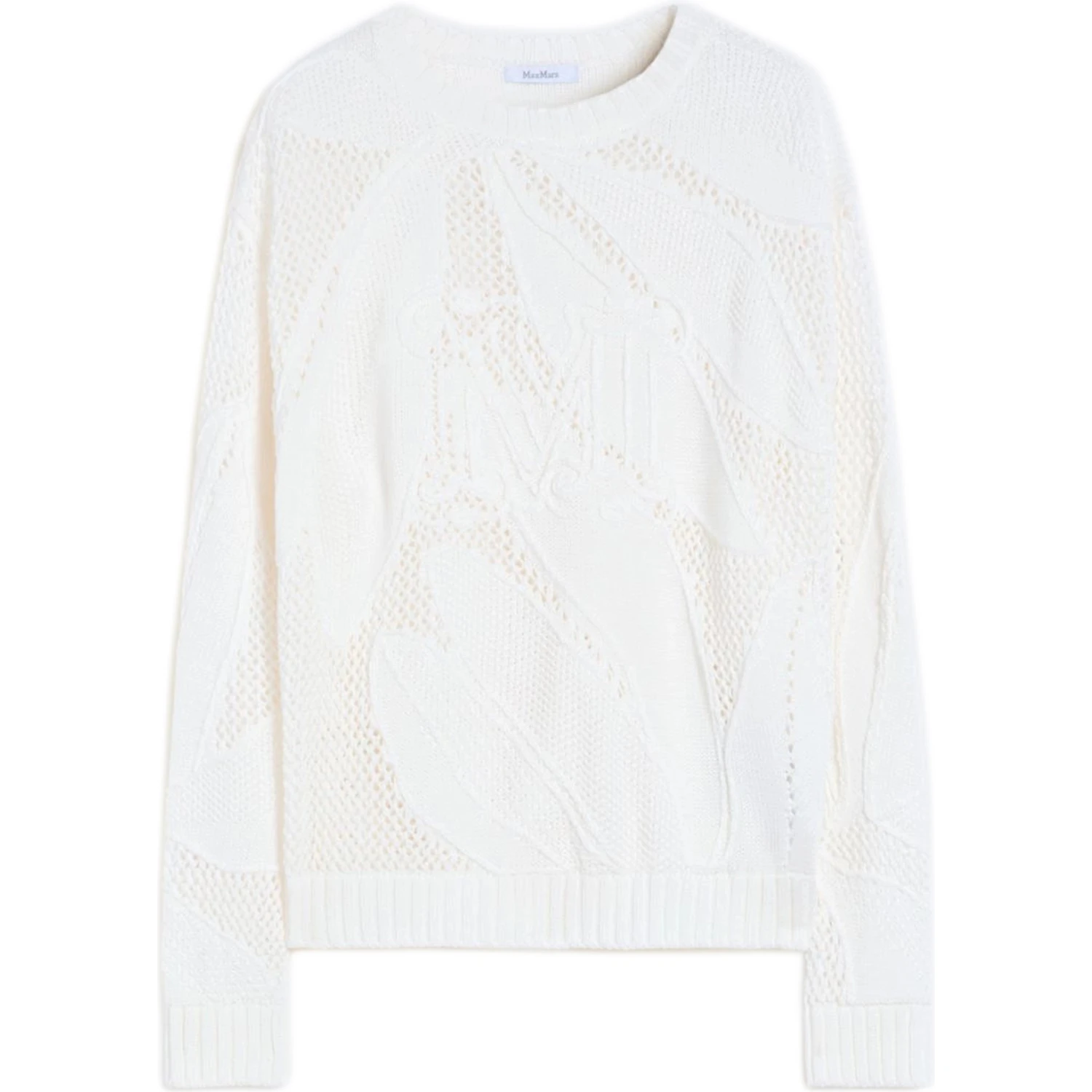 Max Mara Sweaters White